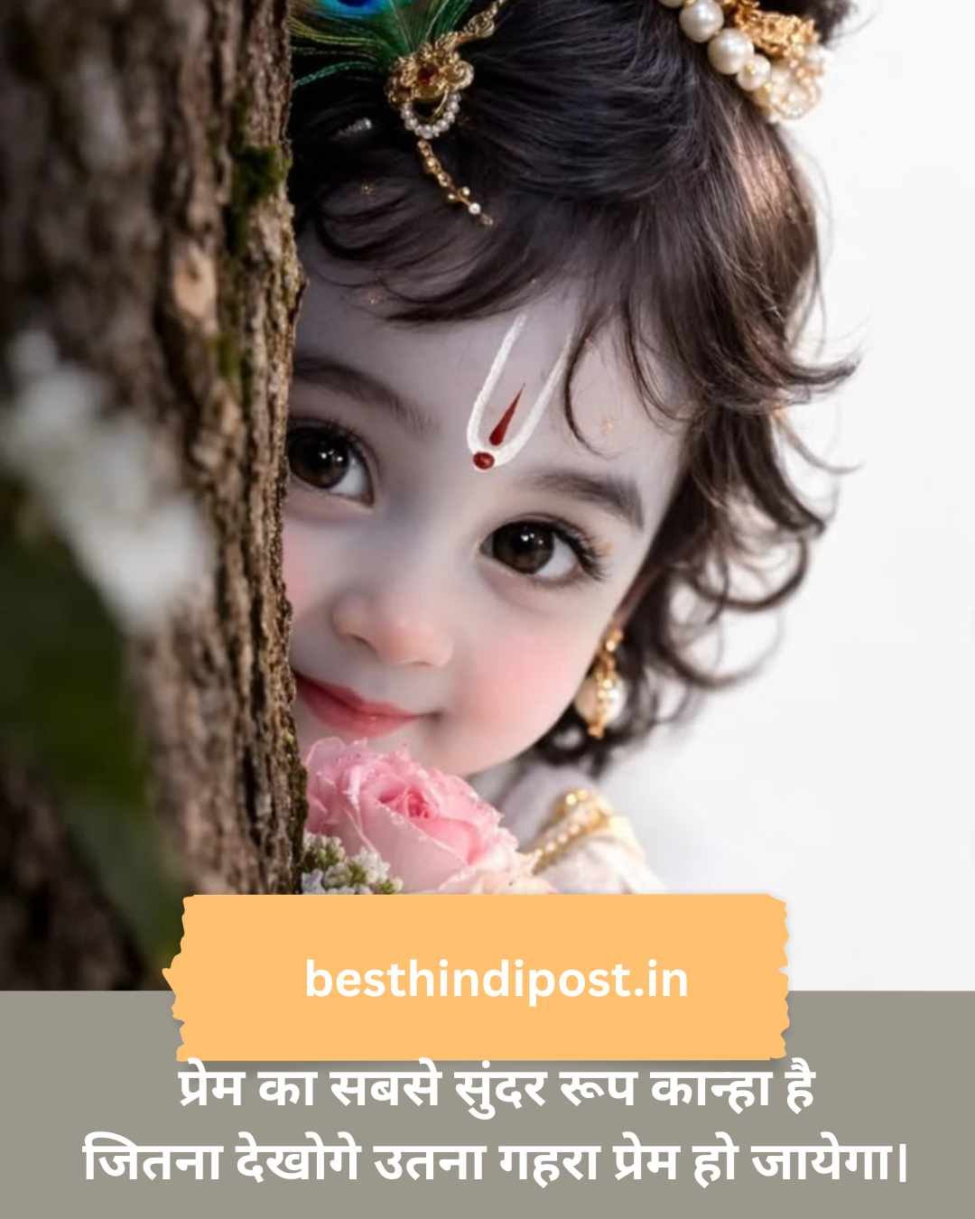 Krishana shayari 1 line hindi