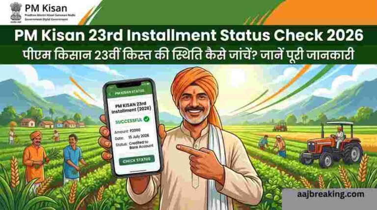 PM Kisan 23th Installment Status Check 2026