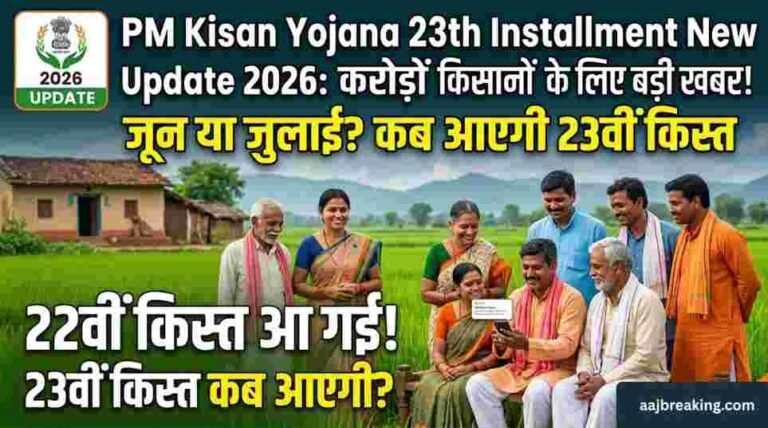 PM Kisan Yojana 23th Installment New Update 2026