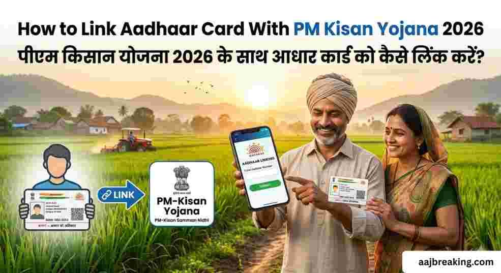 How to Link Aadhaar Card With PM Kisan Yojana 2026