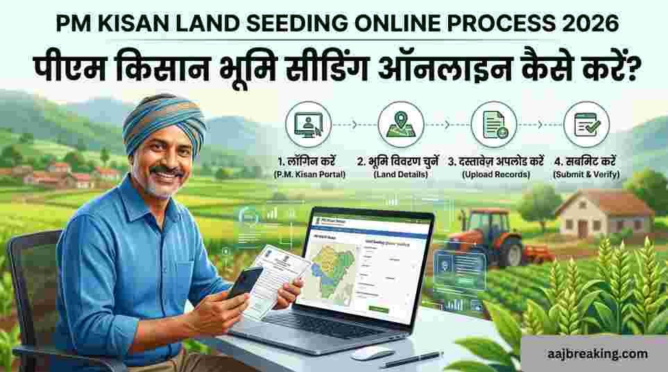 PM Kisan Land Seeding Online Process 2026